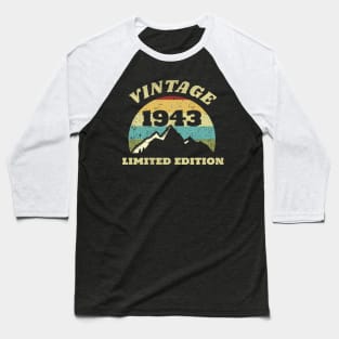 Vintage 1943 Limited Edition Funny Baseball T-Shirt